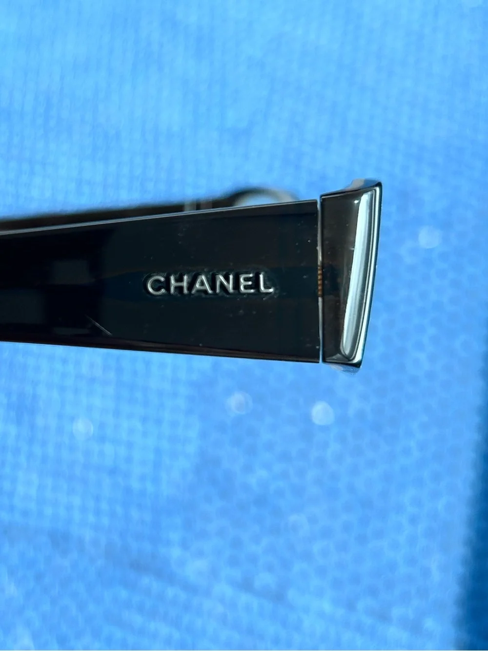 Authentic CHANEL Y2K Brown Rectangular Glasses